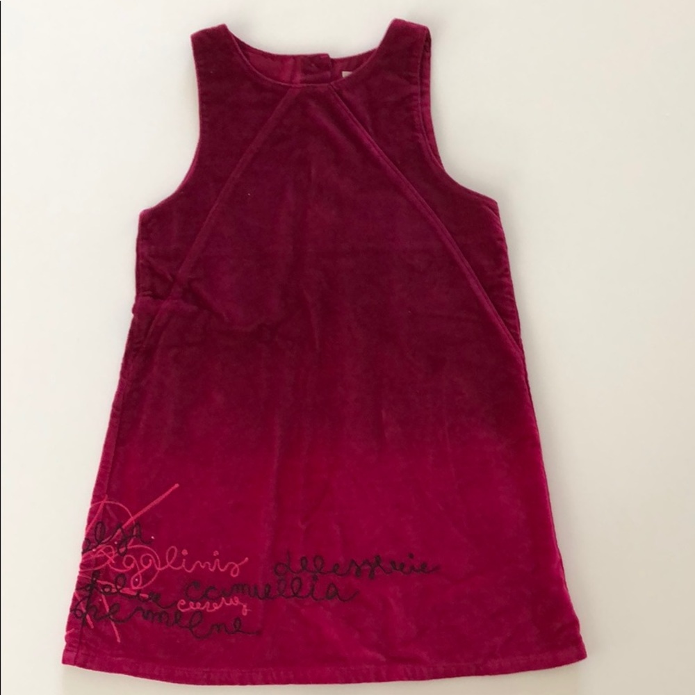 Confetti Velour dress